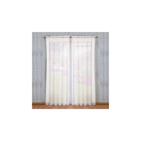 Cortinas Translúcidas Blancas