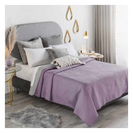 Edredón doblevista novo Malva