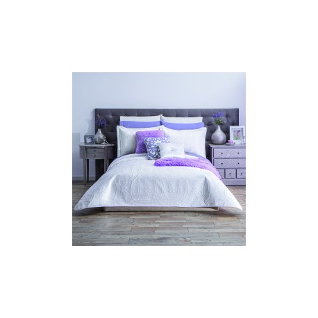 Edredón ligero Velvet Blanco