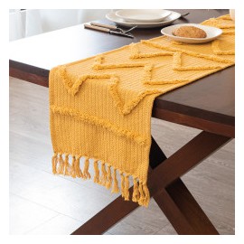 Camino de mesa Mumbai Mostaza