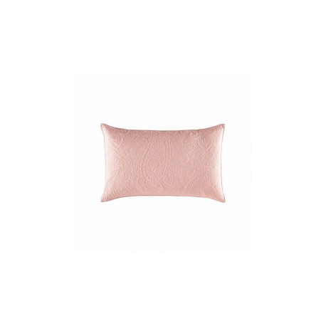 Funda de almohada voga rosa