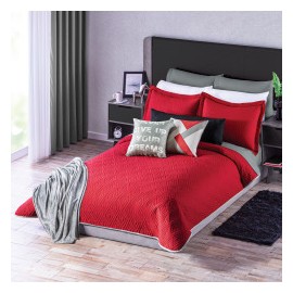 Edredón ligero neo Rojo