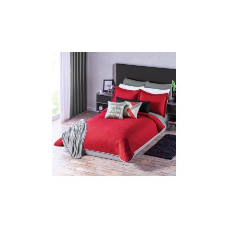 Edredón ligero neo Rojo