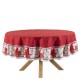 Mantel circular Noche Buena